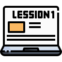 external lesson-elearning-and-education-justicon-lineal-color-justicon icon