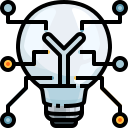 external light-bulb-light-bulbs-justicon-lineal-color-justicon-2 icon