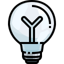external light-bulb-light-bulbs-justicon-lineal-color-justicon icon