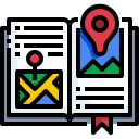 external map-book-map-and-location-justicon-lineal-color-justicon icon
