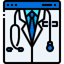 external medical-appointment-hospital-and-medical-justicon-lineal-color-justicon icon