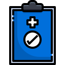 external medical-history-hospital-and-medical-justicon-lineal-color-justicon icon