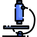 external microscope-laboratory-justicon-lineal-color-justicon icon