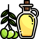 external olive-oil-healthy-food-and-vegan-justicon-lineal-color-justicon icon
