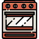 external oven-cooking-justicon-lineal-color-justicon icon