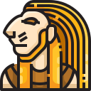 external pharaoh-egypt-justicon-lineal-color-justicon icon