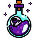 external poison-halloween-justicon-lineal-color-justicon icon