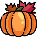 external pumpkin-autumn-season-justicon-lineal-color-justicon icon