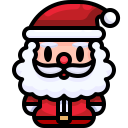 external santa-claus-christmas-avatar-justicon-lineal-color-justicon icon