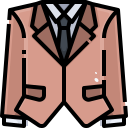 external suit-clothing-justicon-lineal-color-justicon icon