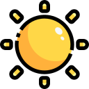 external sunny-weather-justicon-lineal-color-justicon icon
