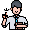 external teacher-avatar-and-occupation-justicon-lineal-color-justicon icon