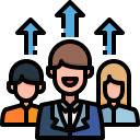 external teamwork-business-management-justicon-lineal-color-justicon icon
