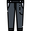 external trousers-clothing-justicon-lineal-color-justicon icon