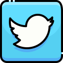 external twitter-social-media-justicon-lineal-color-justicon icon