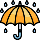 external umbrella-spring-justicon-lineal-color-justicon icon