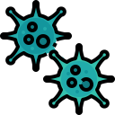 external virus-virus-transmission-justicon-lineal-color-justicon-1 icon