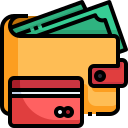 external wallet-ecommerce-justicon-lineal-color-justicon icon