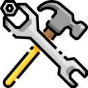 external wrench-construction-justicon-lineal-color-justicon icon