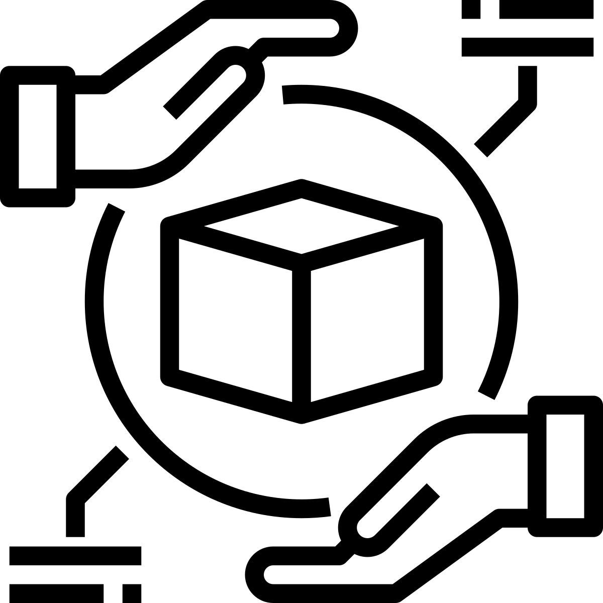 3d cube icon
