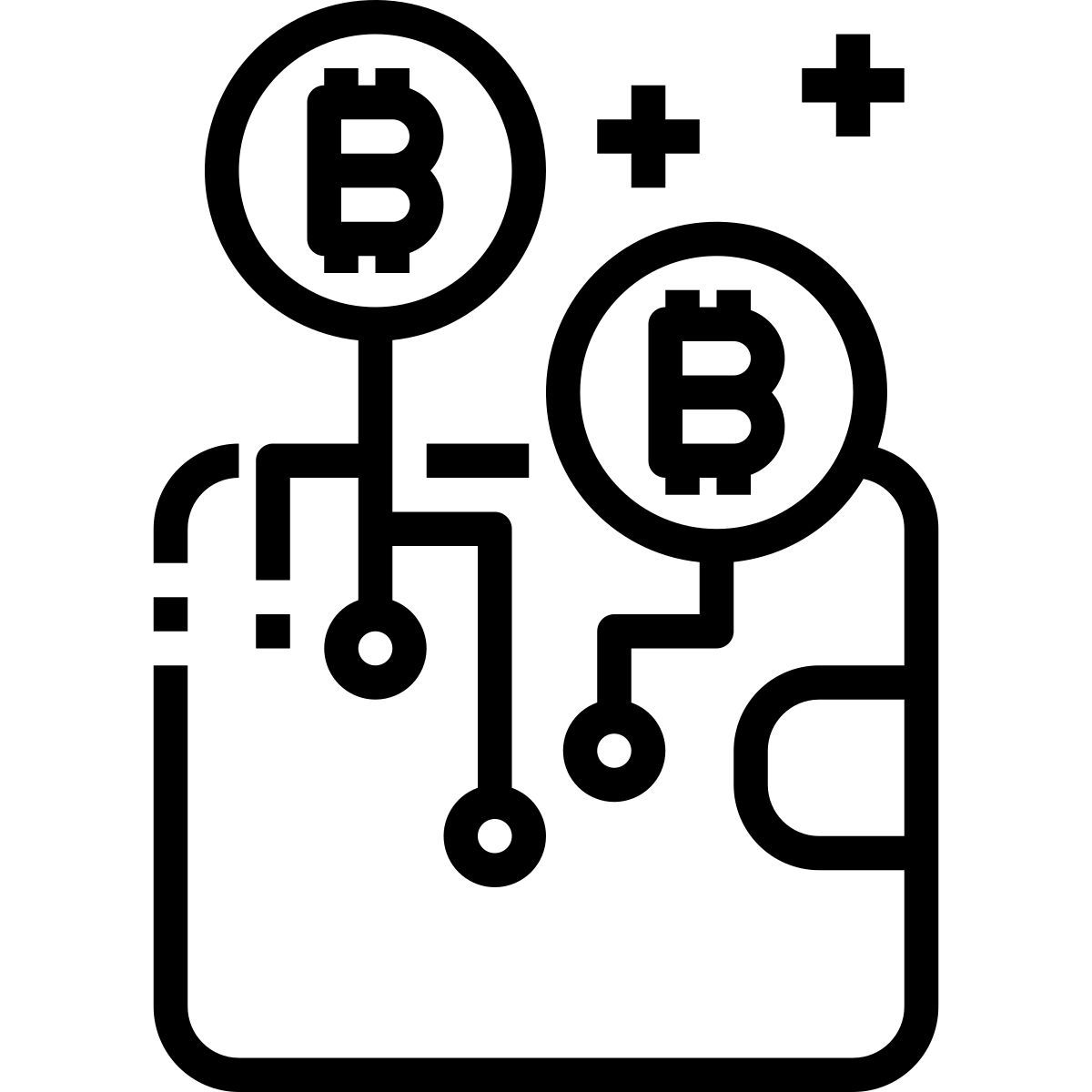 비트코인 지갑 icon