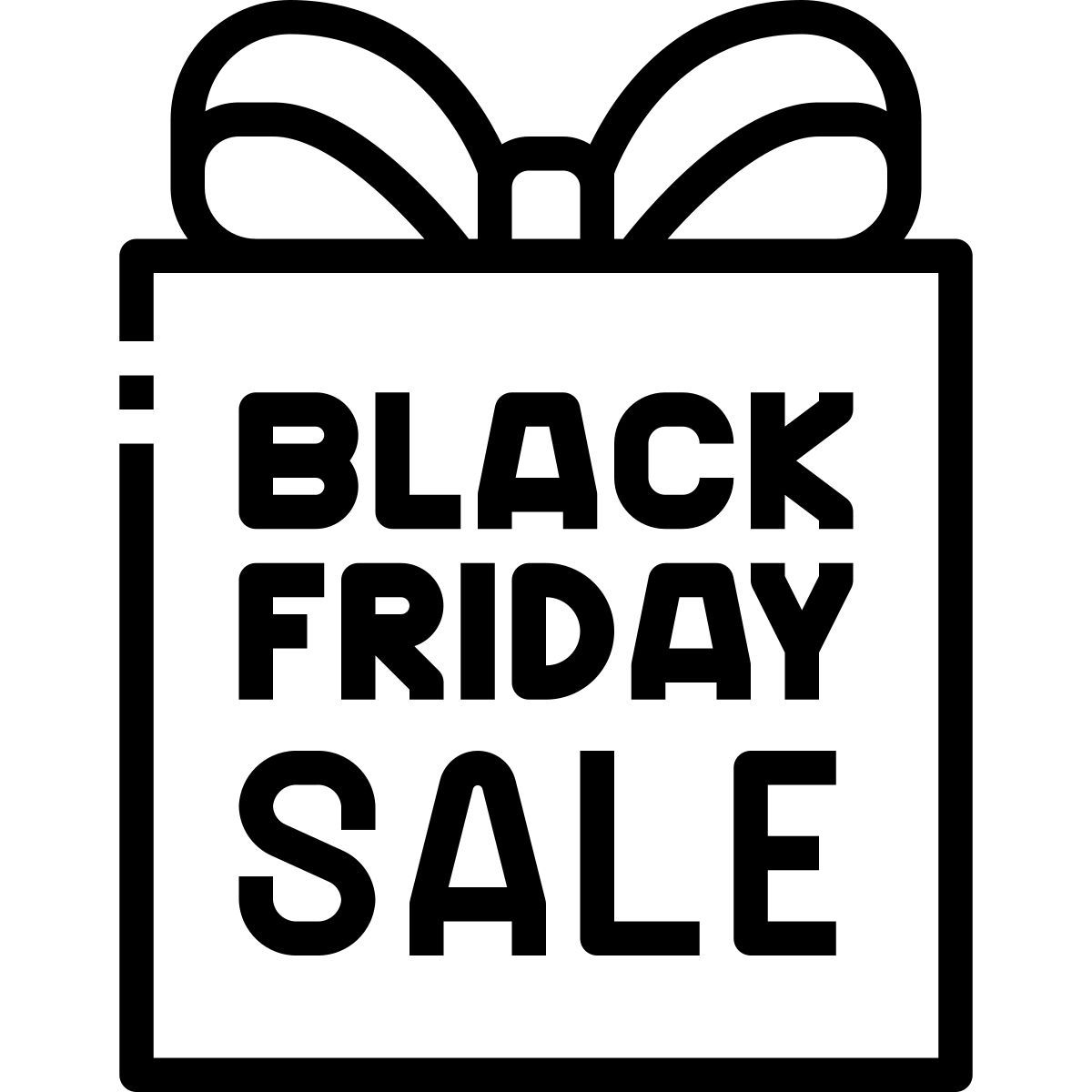 schwarzer freitag icon