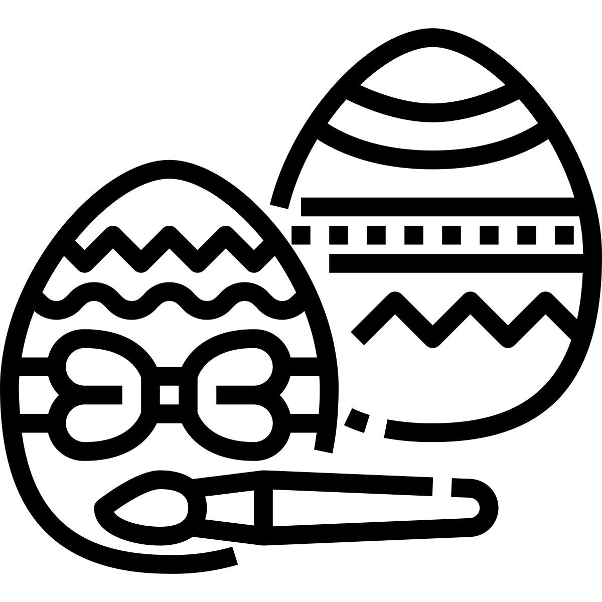 easter eggs icon