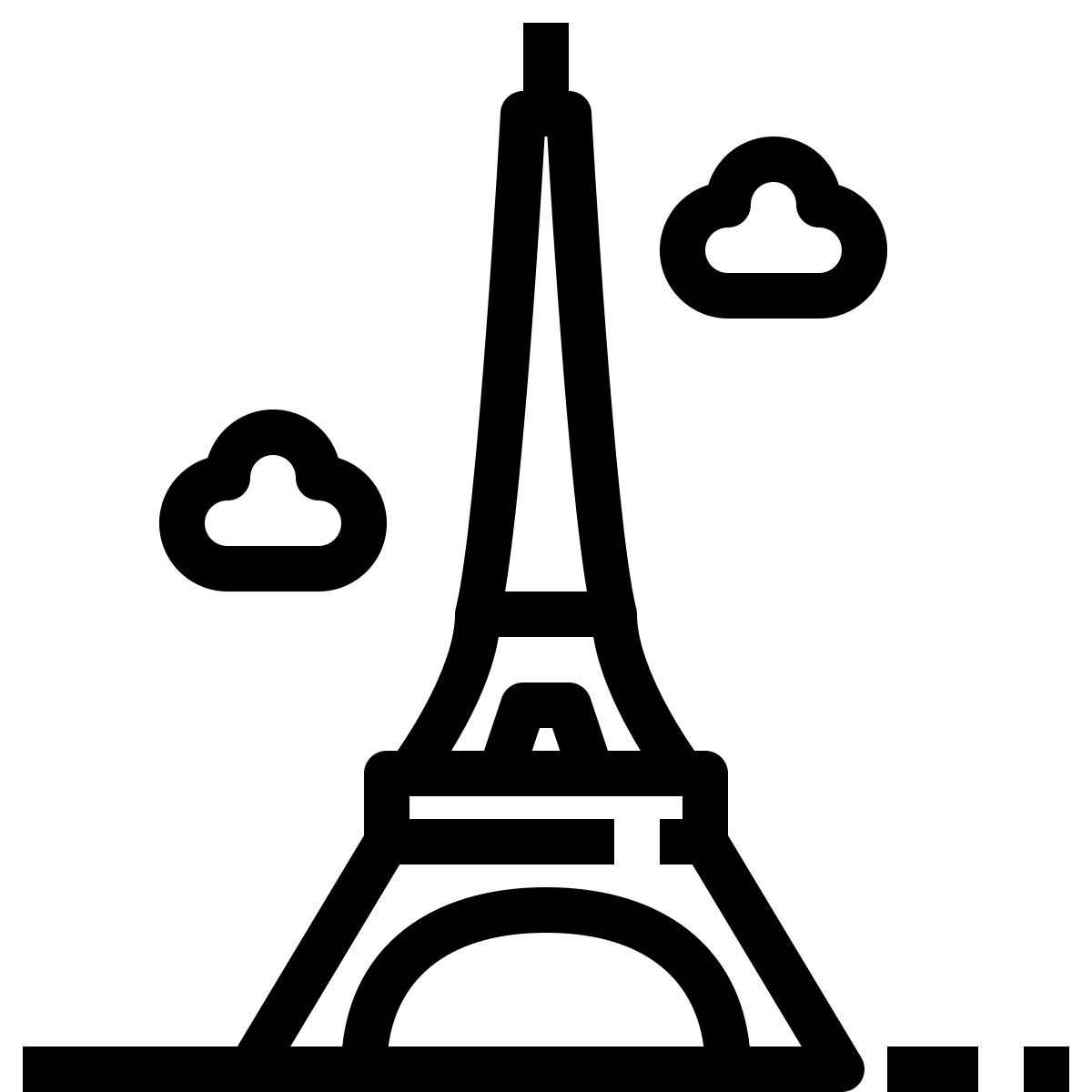 eiffel tower icon