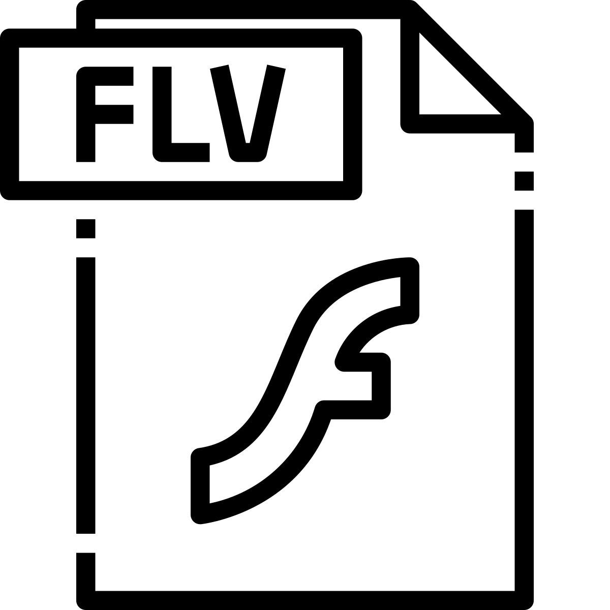 flv file icon