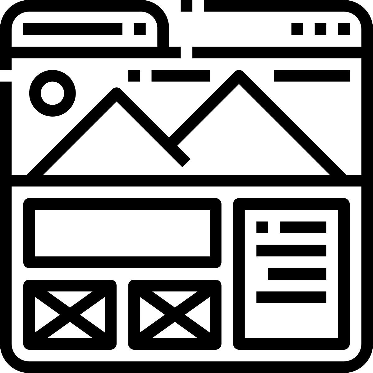 landing page icon