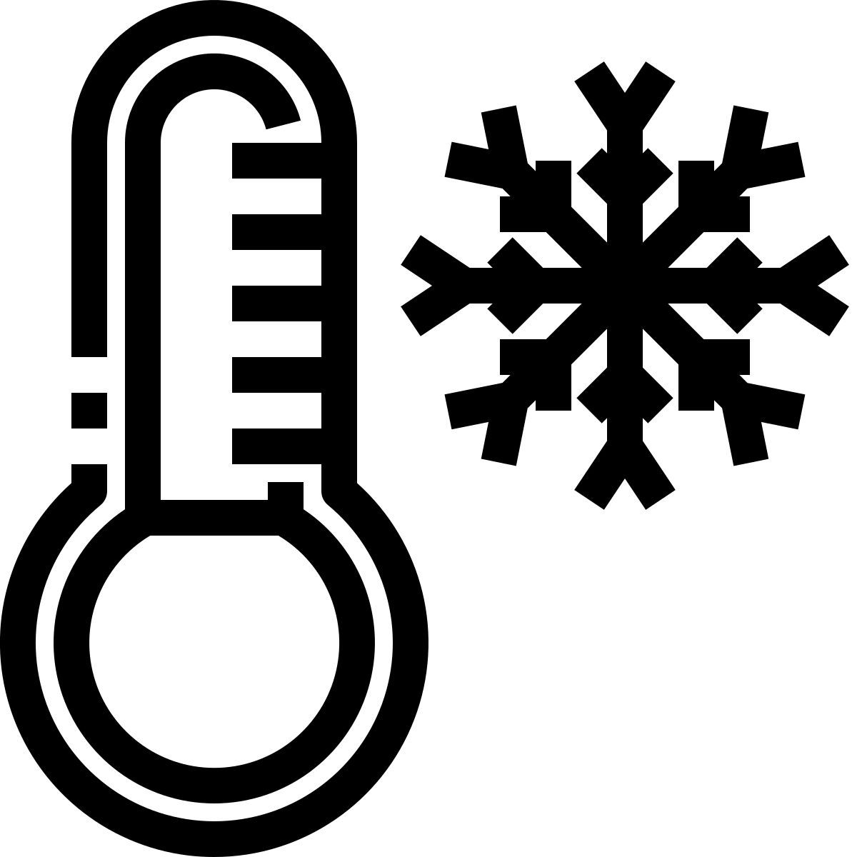 low temperature icon