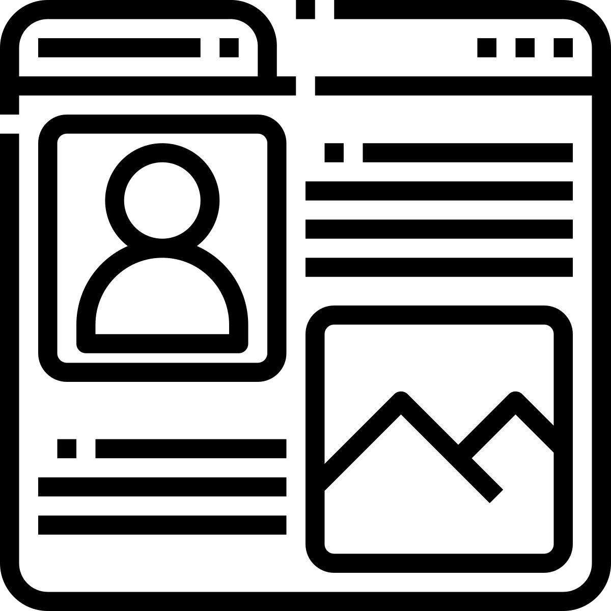online profile icon
