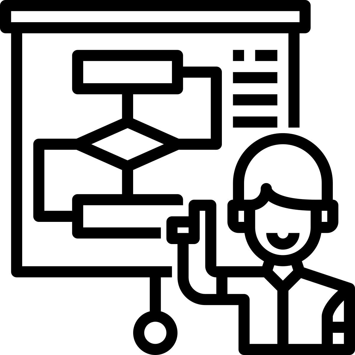 presenting icon