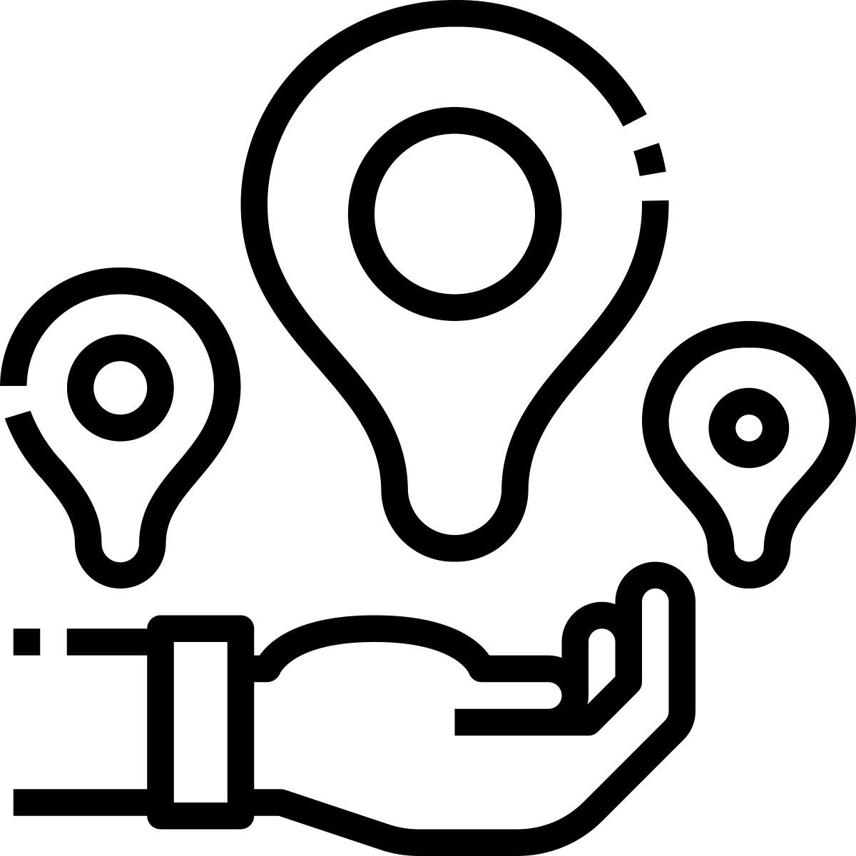 compartir ubicación icon