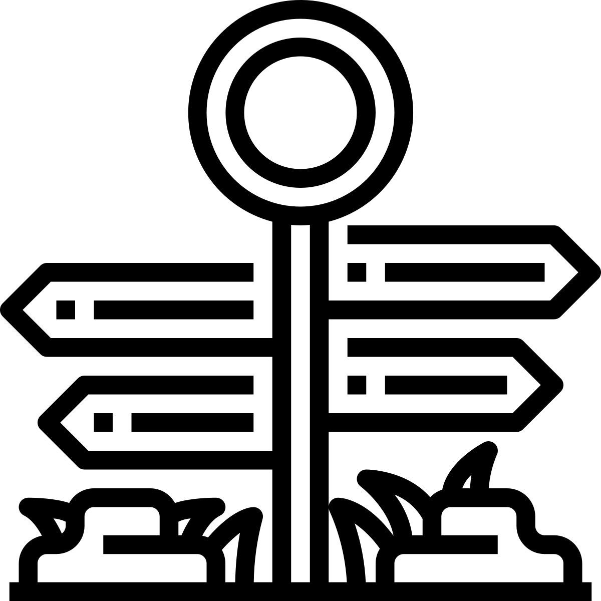 signpost icon