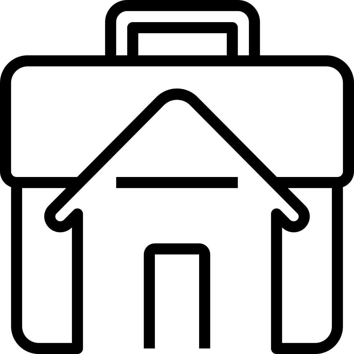 working at home icon
