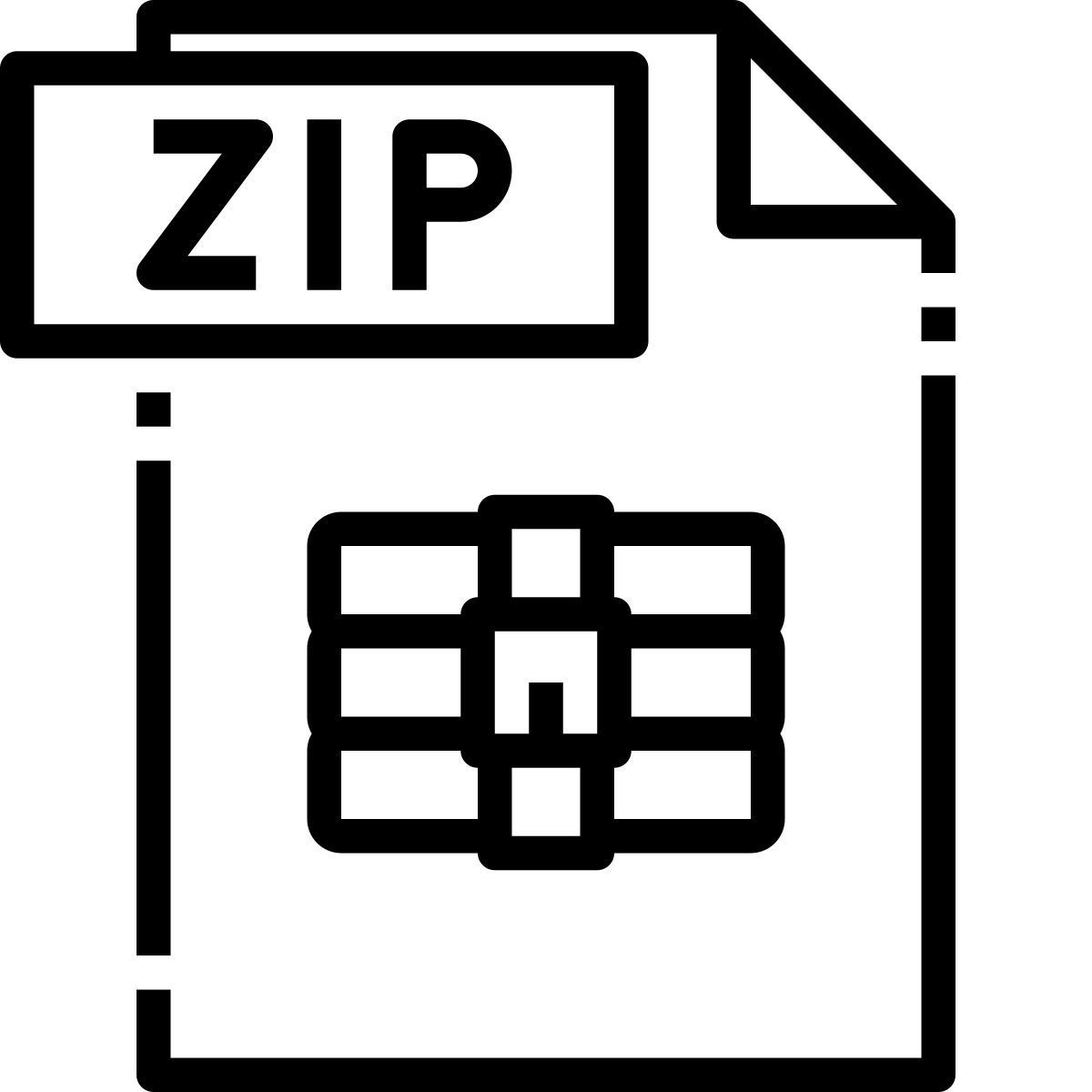 zip file icon