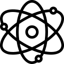 external atom-laboratory-justicon-lineal-justicon icon