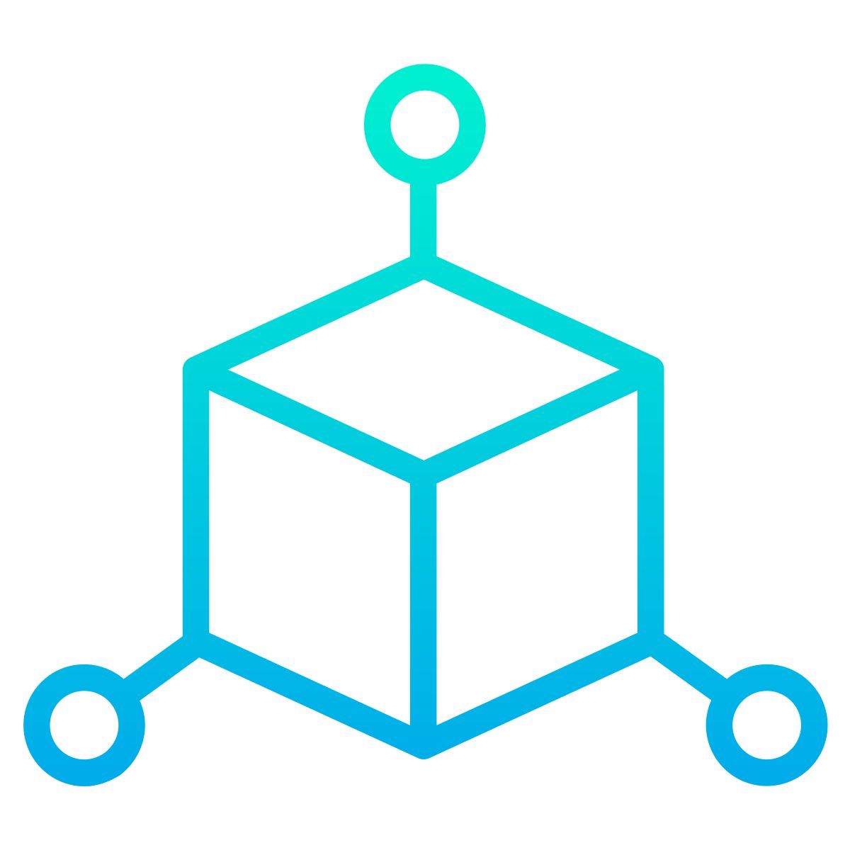 3d cube icon