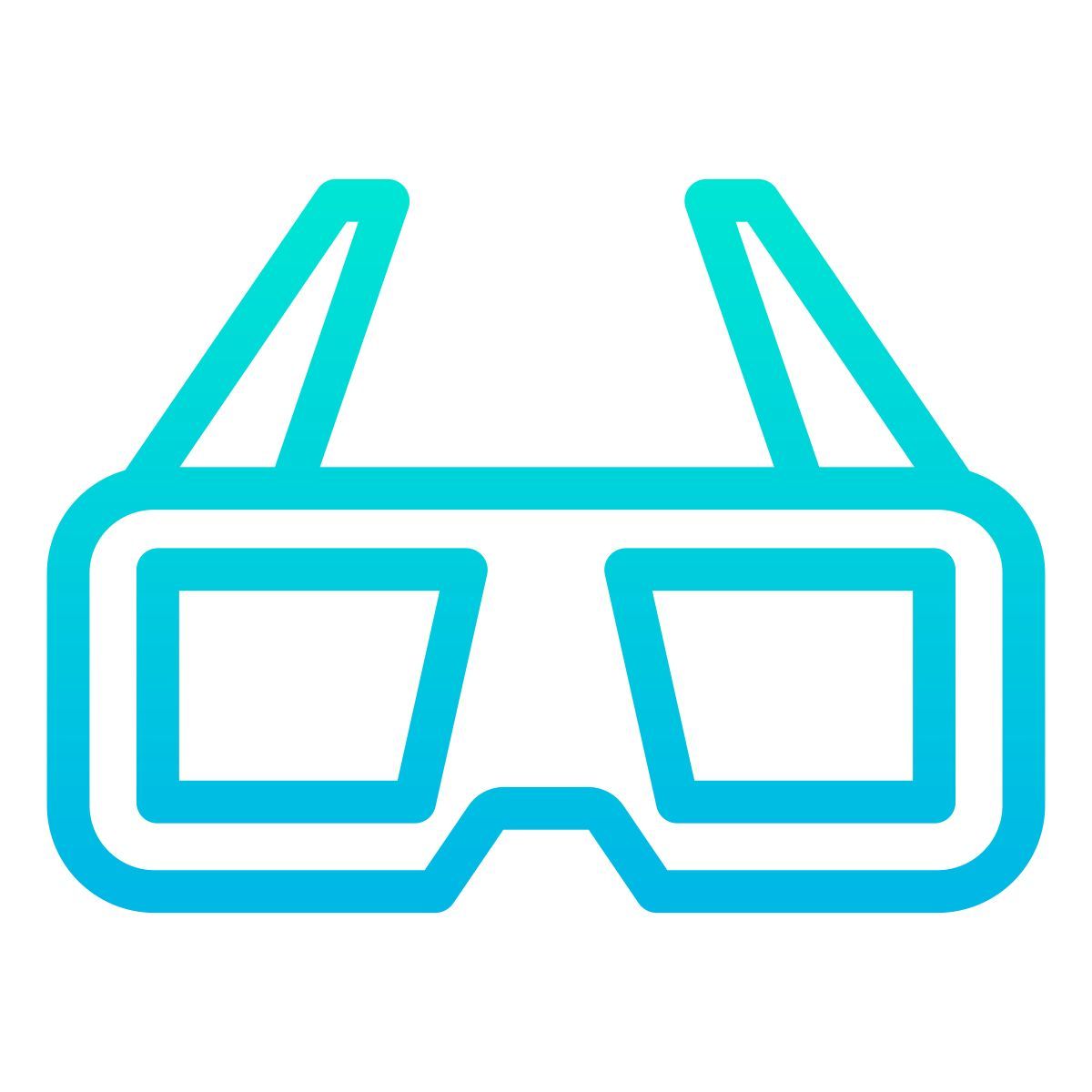 3d glasses icon