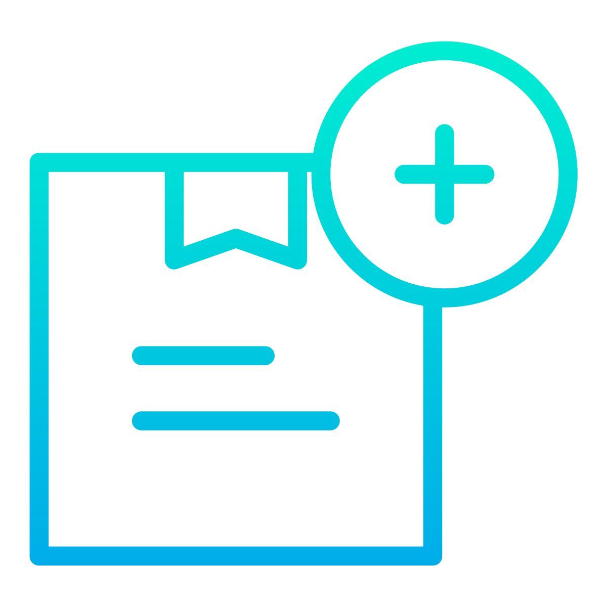 adicionar pacote icon