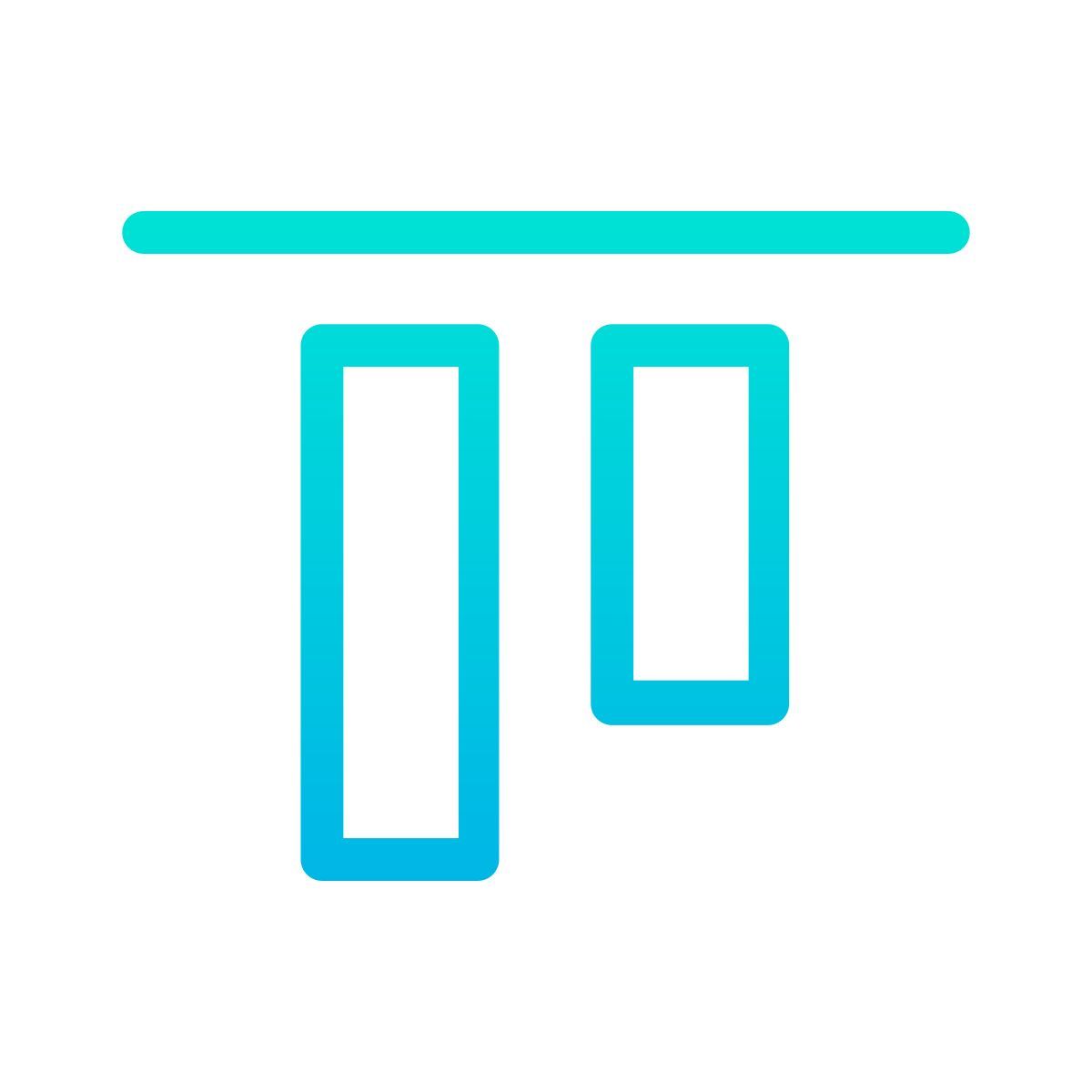 alignement central icon