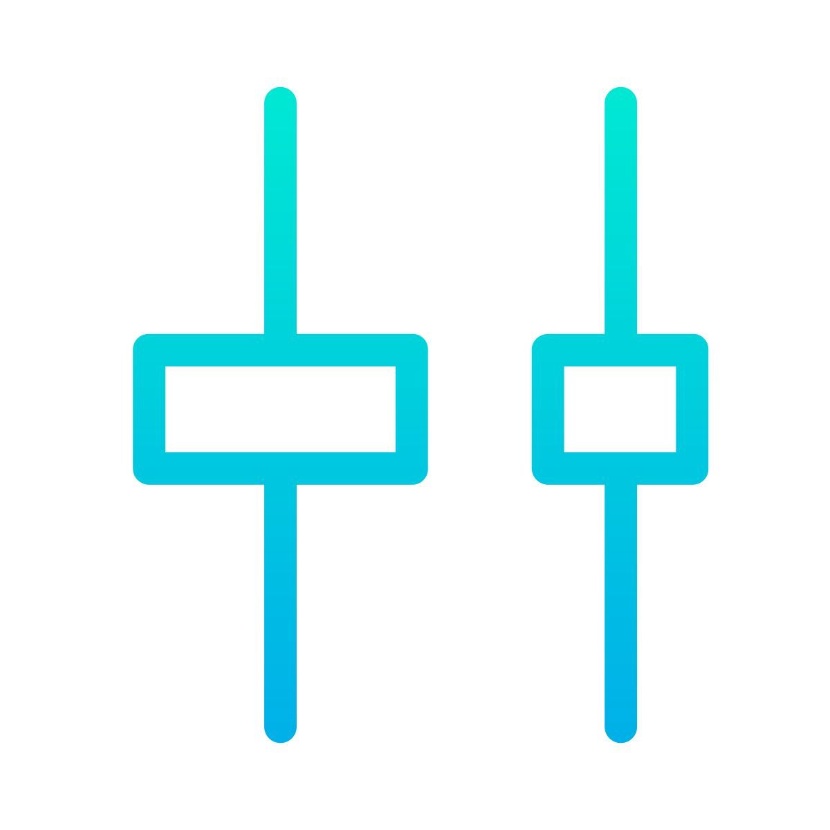 alinhamento central icon