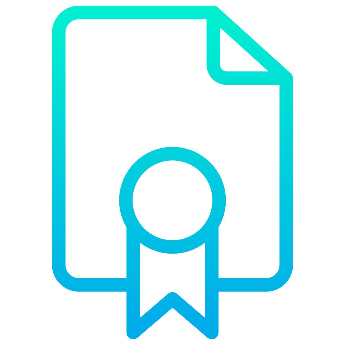 certificate icon