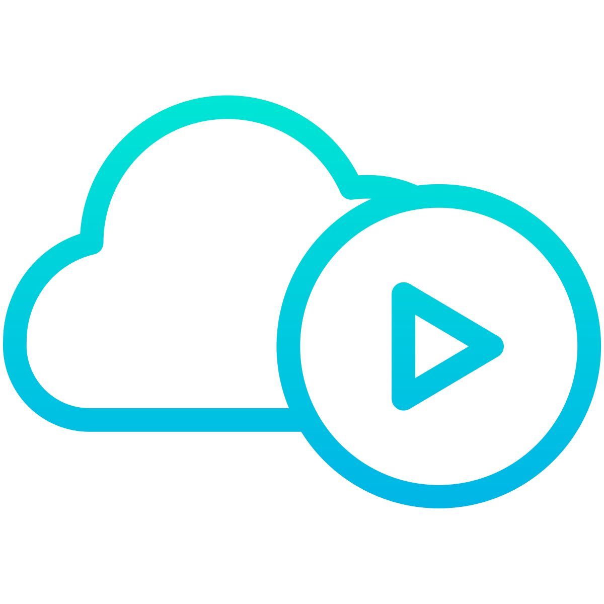 cloud player icon