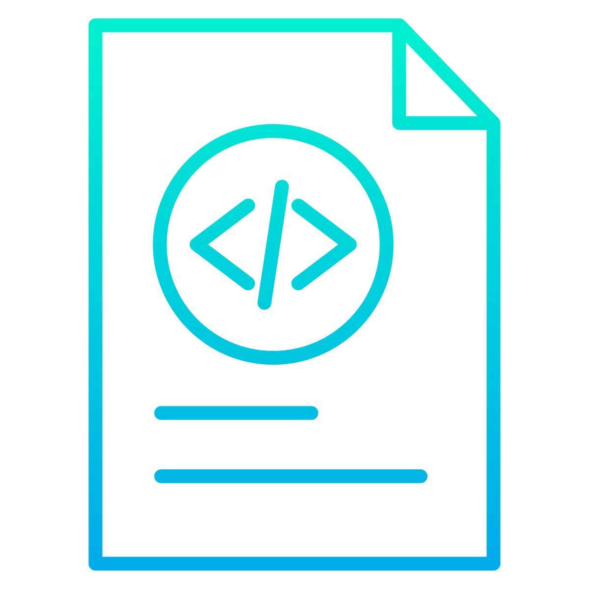 code file icon