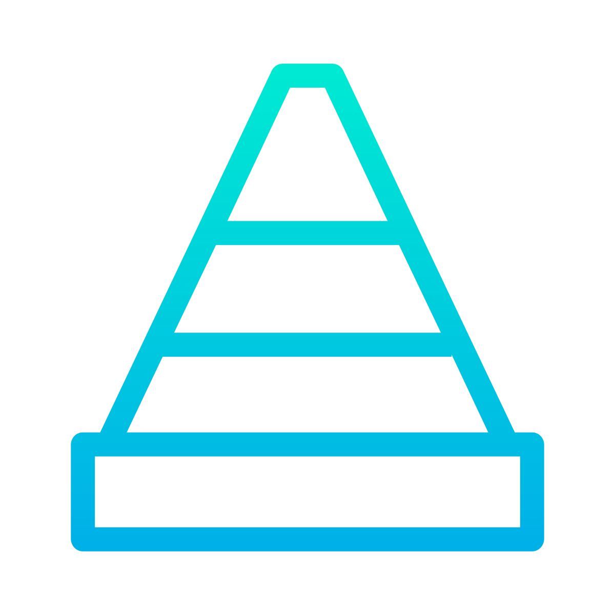 traffic cone icon