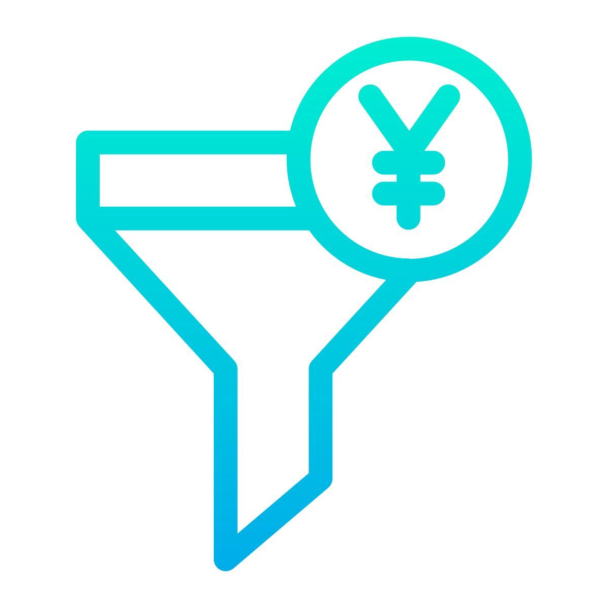 leerer filter icon