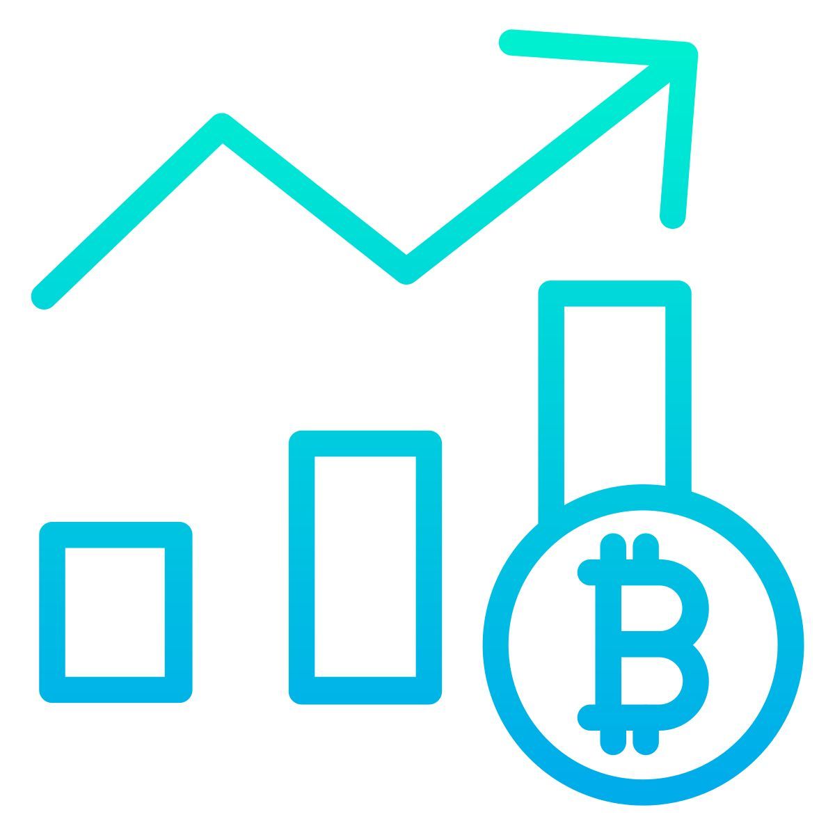 financial growth icon