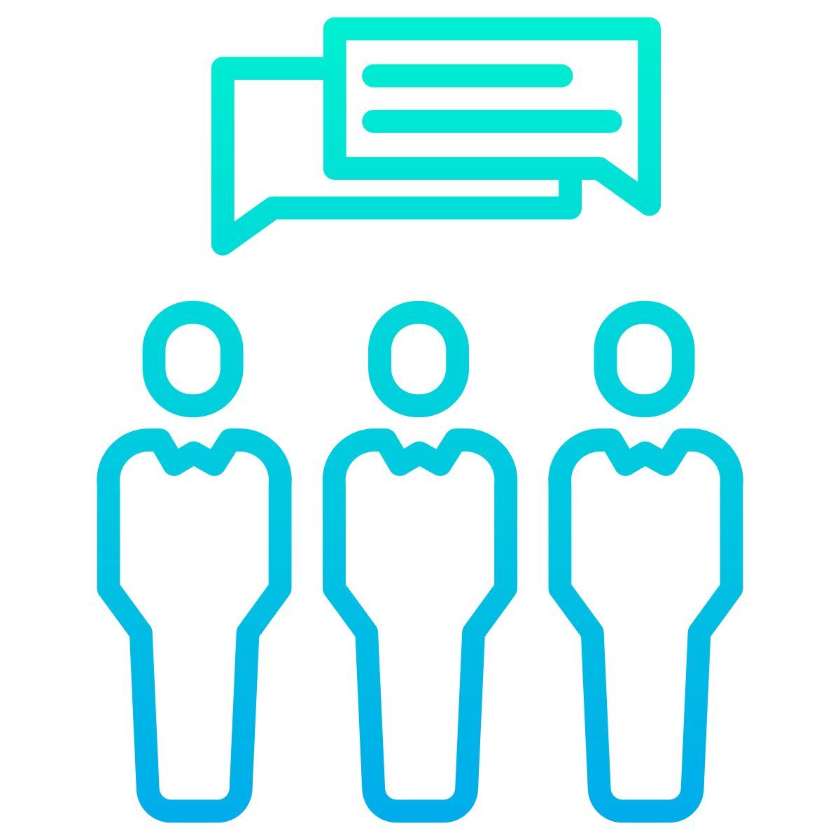 grupo de primer plano seleccionado icon